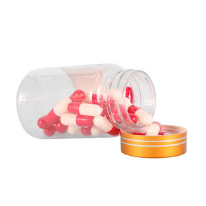 ขวดยาเม็ดพลาสติกสำหรับสัตว์เลี้ยงแบบมีฝาปิด2024 100cc เกรดอาหารเป็นมิตรต่อสิ่งแวดล้อม - Product Image 4