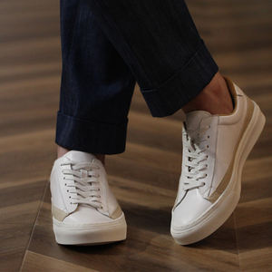 Nouvelle mode chaussures plates décontractées en cuir véritable pour hommes chaussures de marche en peau de vache couche supérieure baskets durables shopping randonnée usage quotidien - Product Image 5