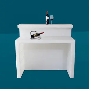 Moderne Straight Led Bar Counter Home Wein Mini Bar Theke