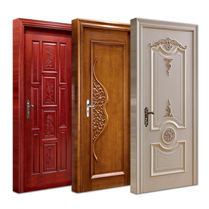 Puerta <span class=keywords><strong>de</strong></span> Madera <span class=keywords><strong>de</strong></span> Núcleo Sólido con Diseño Floral para Interiores, Puerta <span class=keywords><strong>de</strong></span> Madera <span class=keywords><strong>de</strong></span> Palisandro Individual para Dormitorio, Colores <span class=keywords><strong>de</strong></span> <span class=keywords><strong>Pintura</strong></span> para Interiores <span class=keywords><strong>de</strong></span> Casa, Fábrica <span class=keywords><strong>de</strong></span> Foshan - Product Image 4