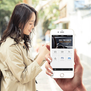 Camera Xe Hơi Gương Phát Trực Tuyến Thông Minh Màn Hình Cảm Ứng 9.66 Inch Máy Ghi Hình Internet DVR 4G Điều Hướng <span class=keywords><strong>GPS</strong></span> Android 8.1 2GB + 16GB - Product Image 6