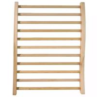 Oreiller de dossier de Sauna en forme de S expérience de Sauna appui-tête en bois ou accessoires de fournitures de chambre