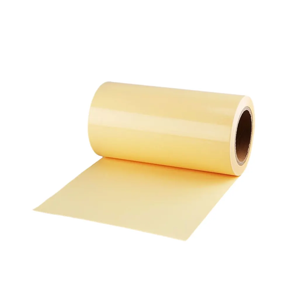 Wholesale white Glassine release paper yellow silicone release paper provided by manufacturers