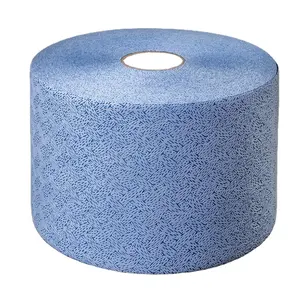 Meltblown PP Oilspill Absorbent Wipe Cloth 100%PP Perforated Wiping Roll Workshop Oil Wiping Roll