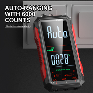 Voller bunter LCD-Bildschirm mit Zählungen Automatisch reichendes digitales Multimeter-Multi-<span class=keywords><strong>Tester</strong></span>-Messgerät zum Messen - Product Image 4