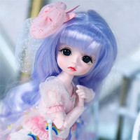 Ljtoys — poupée ange Doris 1/6, poupée mode de noël, personnalisée, jolie princesse Oem, Bjd