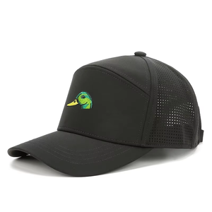 Gorra de béisbol de malla con logotipo personalizado, bordado, lisa, ajustable, de 5 paneles, tipo camionero, para publicidad - Product Image 4
