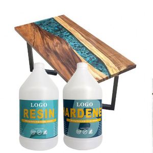 Resina Epoxi Líquida Transparente al por Mayor para Moldeo de Madera, Resina Epoxi de Dos Componentes de Curado Rápido con Aplicación de Empaque - Product Image 5