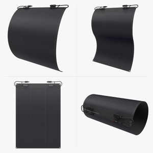 軽量100W <span class=keywords><strong>120W</strong></span> 200W HPBCフレキシブルソーラーモジュール耐久性のある太陽光発電システムキャンプ用海洋用 - Product Image 3