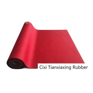 Tappeto <span class=keywords><strong>in</strong></span> Neoprene Rosso e Blu Direttamente dalla Fabbrica, Lunghezza Personalizzabile 12/15/20/180 Piedi, Confezione su Misura - Product Image 3