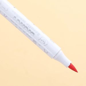 Stylo de peinture à tampon acrylique souple 12 couleurs, marqueur pinceau en plastique coloré <span class=keywords><strong>pour</strong></span> le dessin, fabriqué en Chine - Product Image 5