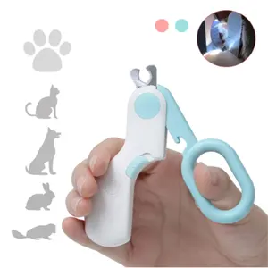 Professional Pet Nail Clipper LED Light Pet Nail Clipper Claw Grooming Scissors For Small Dogs Cats Scissors Dog Accessories