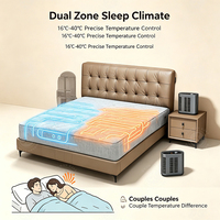 Matelas chauffant et rafraîchissant intelligent avec contrôle par application, système de sommeil à température réglable