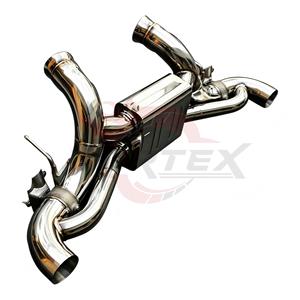 Sistema de Escape Catback con Válvulas de Acero Inoxidable Vortex para McLaren GT 4.0T con Silenciador Central Transversal y Conjunto de Doble Salida de Escape - Product Image 4