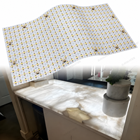 Feuille LED flexible 696 LED/m CCT réglable, CRI90 élevé, découpable et dimmable, pour éclairage de plafond, signalétique et caissons lumineux