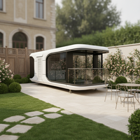 Maison capsule préfabriquée, hôtel capsule modulaire, maison pod pour projet de tourisme de glamping en station balnéaire