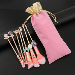 Pinceaux de maquillage en alliage Genshin Impact Game Gravestone, 7 pièces/ensemble, cadeau créatif pour festival et artisanat - Product Image 6