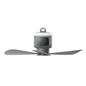 Wholesale Price Customized Logo Foldable with <b>Light</b> 12000mah Battery-Powered <b>Camping</b> Ceiling Fan Portable Caravan Fan - Product Image 6