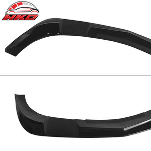Convient pour Chevrolet Corvette C6 Z06 2006-2013, lèvre de pare-chocs avant style SP, non peinte, noire - Product Image 6