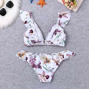 Nuevo Diseño de Verano, Bikini Micro Personalizado de 2 Piezas, Traje de Baño con Logotipo Impreso en la Parte Delantera, Trajes de Baño con Tiras - Product Image 4