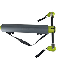 Rouleau de Pilates 3 modes, mini reformer portable avec rangement intégré pour la maison, le yoga, la correction de la colonne vertébrale et le post-partum, idéal pour studio de Pilates