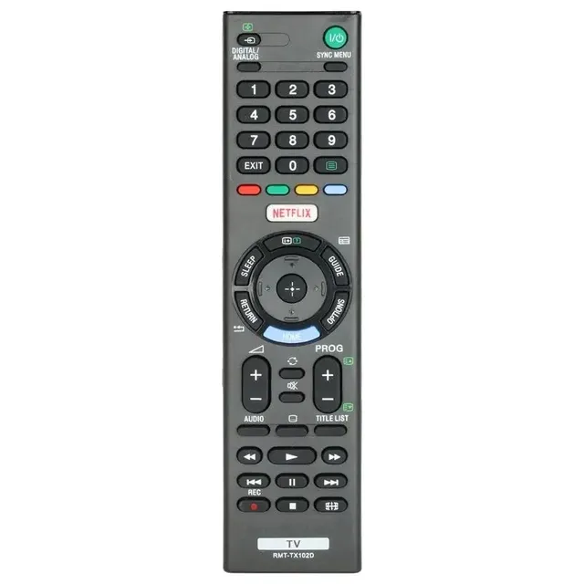 RMT-TX102D For Sony Smart TV Remote Control With Netflix KDL-32R40XC KDL-40R45XC