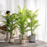 Grande plante de palmier artificielle d'intérieur en pot pour la décoration du balcon, du salon, du bureau - Moderne et de haute qualité