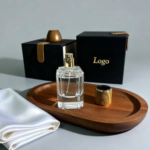 Conception libre de haute qualité Logo personnalisé Cologne Bouteille de parfum ambré vide de luxe pour homme avec boîte cadeau personnalisée - Product Image 3