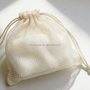 Sac de courses en filet de fruits portable, lavable, écologique, recyclable, en coton biologique 100%, style bohème vintage pour femme - Product Image 6