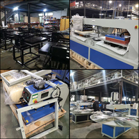 Mesin Press Panas Pneumatik Allprint Bersertifikat 2 Stasiun 40x60cm untuk Produksi Massal Kaos Kain