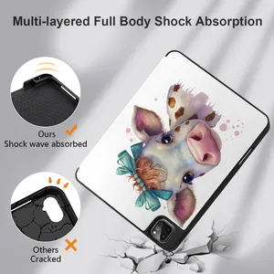 Smart Case For Ipad 10 Gen 2022 Tablet Case PU Cover For Ipad 10th Generation 10.9 Inch With Pencil Holder