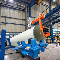 Machine de soudage de Robot réducteur de servomoteur de précision 50-200 tonnes équipement de nom fabriqué pour le soudage de tuyaux de rouleaux de tournage en caoutchouc