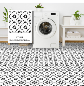 Lot De 36 Dalles Vinyle Autocollantes FLOREXP – Effet Chêne – 5,02 M²