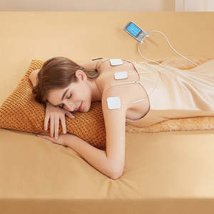 TENS alat terapi akupunktur elektrik, pemijat penghilang nyeri Digital untuk stimulasi otot tubuh dan perawatan relaksasi - Product Image 3