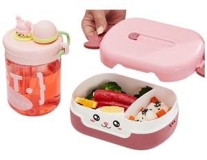 Lonchera Bento de Alta Calidad para Alimentos, Vajilla de PP, Lonchera Portátil con Dibujos Animados para Niños - Product Image 3