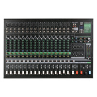 Égaliseur musical professionnel CrossTop BE-10, console de mixage analogique 10 canaux, processeur d'effets numériques, mixeur audio USB pour scène