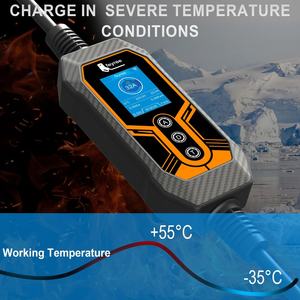 Cargador Portátil para Vehículos Eléctricos Feyree Tipo 2, 7KW, 32A, Caja de Carga EVSE, Enchufe CEE Tipo 1 j1772 GB/T, Cable de Carga de 5M para Vehículo Eléctrico - Product Image 4
