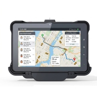 Tablet Robusta para Vehículos OEM/ODM de 7 Pulgadas, 1000 Nits, IP67 Impermeable, GPS, 4G, Wi-Fi, Android 13 para Despacho de Taxis y Transporte Privado