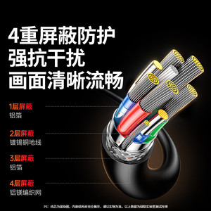 Câble adaptateur <span class=keywords><strong>UGREEN</strong></span> Mini <span class=keywords><strong>HDMI</strong></span> vers <span class=keywords><strong>HDMI</strong></span> 4K pour ordinateur portable vers TV, moniteur, projecteur, noir, 5 mètres - Product Image 3