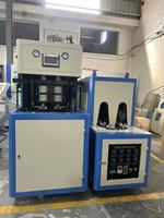 Machine de Soufflage Semi-Automatique de Bouteilles en Plastique d'Eau Minérale de 10 Litres, Usine Chinoise, Machine à Mouler par Soufflage pour Bouteilles PET