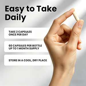 แคปซูลนัตโตไคนาส 4000 FU จำนวน 60 แคปซูล ผลิตภัณฑ์เสริมอาหารที่มีเอนไซม์ที่มีประสิทธิภาพสูง (OEM ODM) - Product Image 5