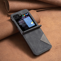 Étui de protection magnétique en cuir PU pour Samsung Galaxy Z Flip 8/7/6/5/4/3 /Z Flip 7 SE