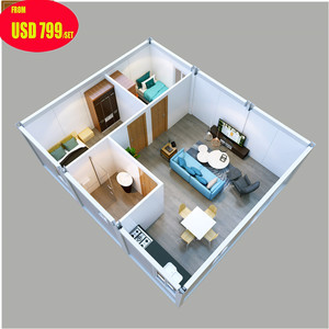 Casa Dúplex Prefabricada de Madera para Campo - Product Image 5