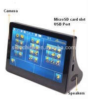 Terminal de Mesa Inteligente Independiente para Restaurantes, E-menu, Tablet Android de 7 Pulgadas Octa Core Allwinner con Wi-Fi, en Stock