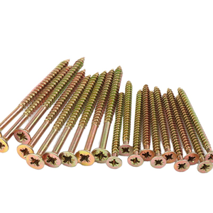 Vít Gỗ Tự Khai Thác Đầu Phẳng M3.5 M4 Phủ Kẽm Màu Vàng Vít Ván Dăm <span class=keywords><strong>M5</strong></span> Phillips - Product Image 2