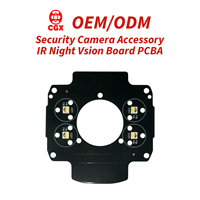 Accessoire de caméra de sécurité CCTV personnalisé 5V 3030, panneau de vision nocturne infrarouge et lumière blanche, carte PCBA à double spectre IR 850nm 940nm