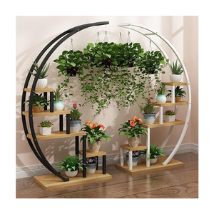Jinsheng Freestanding Metal Plant Stand Space-Saving <strong>Corner</strong> Rack for Balcony &amp; Wedding Flower Display Stylish <strong>Planter</strong> Shelf - Product Image 4