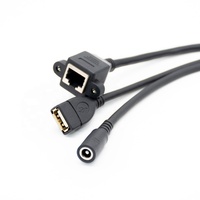 M12 USB-zu-Kabel Stecker-Buchse Wasserdichter Anschluss Kamera-Pin Micro MINI IP67 Kabel RS485 RS232 2 5 8 4-Pin 5P 12-Pin 17-Pin A-Code
