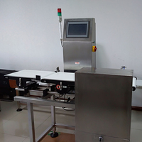 Mesin Pengujian Berat Dinamis untuk Sabuk Konveyor Makanan, Timbangan Digital dengan Printer dan Penggeser