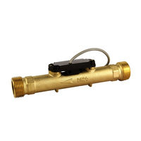 Compteur d'eau intelligent à ultrasons OEM de haute qualité IP68 personnalisable, transducteur de débit d'eau intelligent DN15-DN25